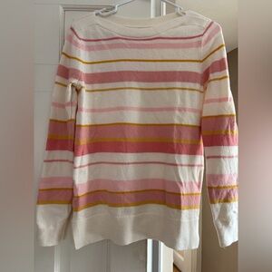 LOFT Multicolor Striped Women's Sweater